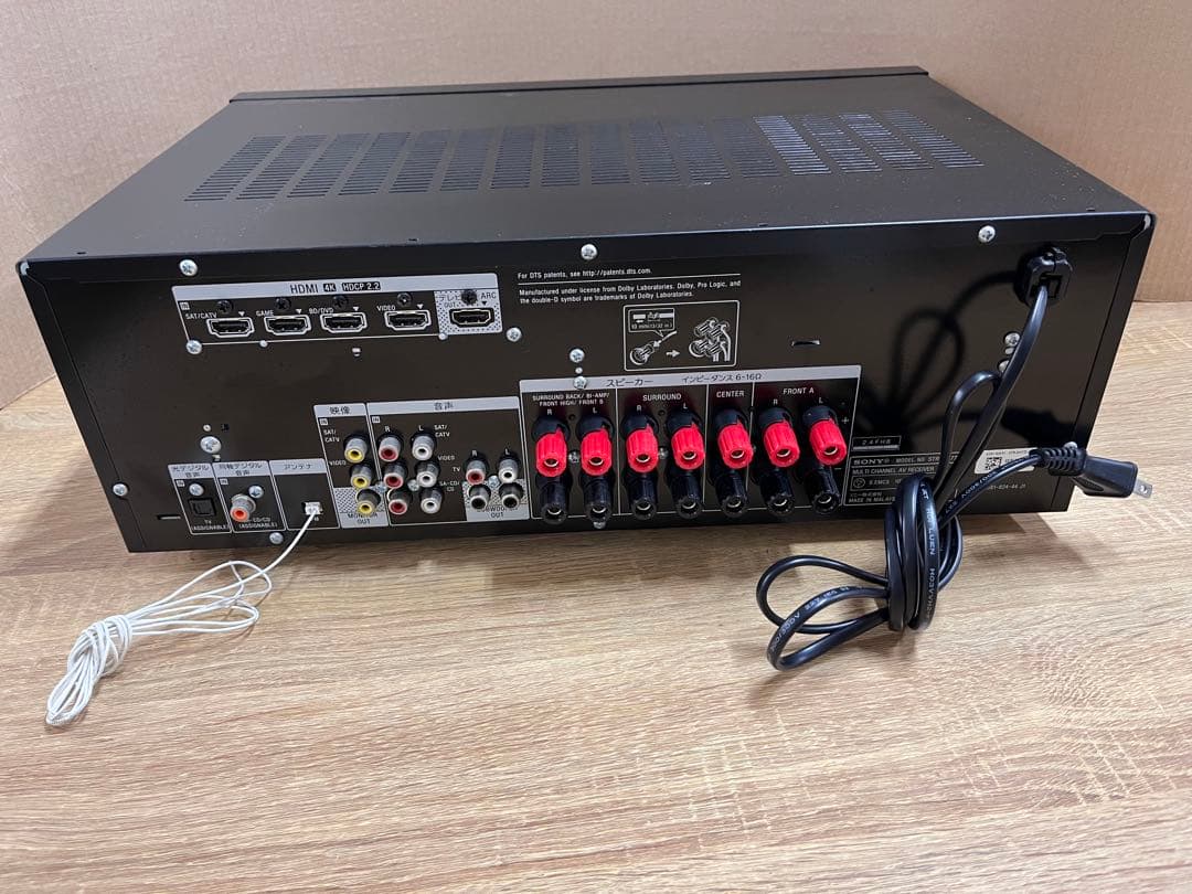 SONY ソニー　STR-DH770 リモコン付き