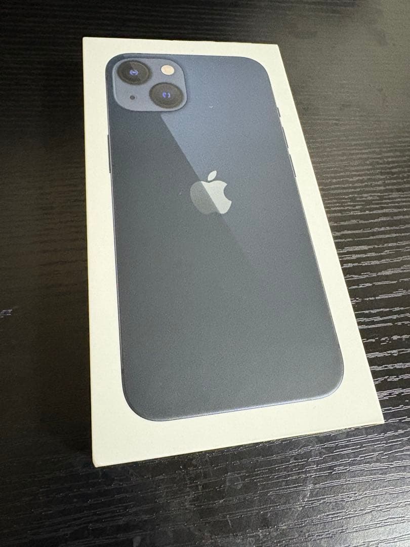 Apple iPhone 13ブラック 128GB本体 箱付き 大理石ケース付き