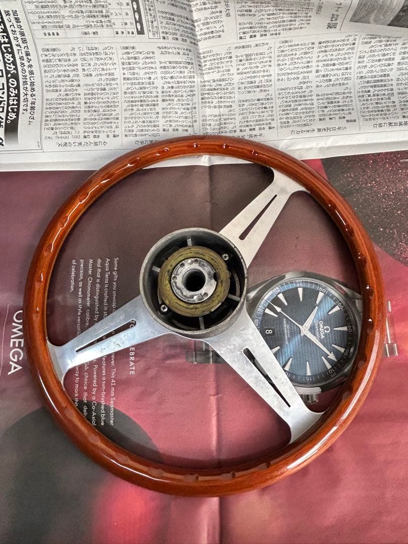 【新春SALE】NARDI ND TORINO ステアリングホイール　シルバー