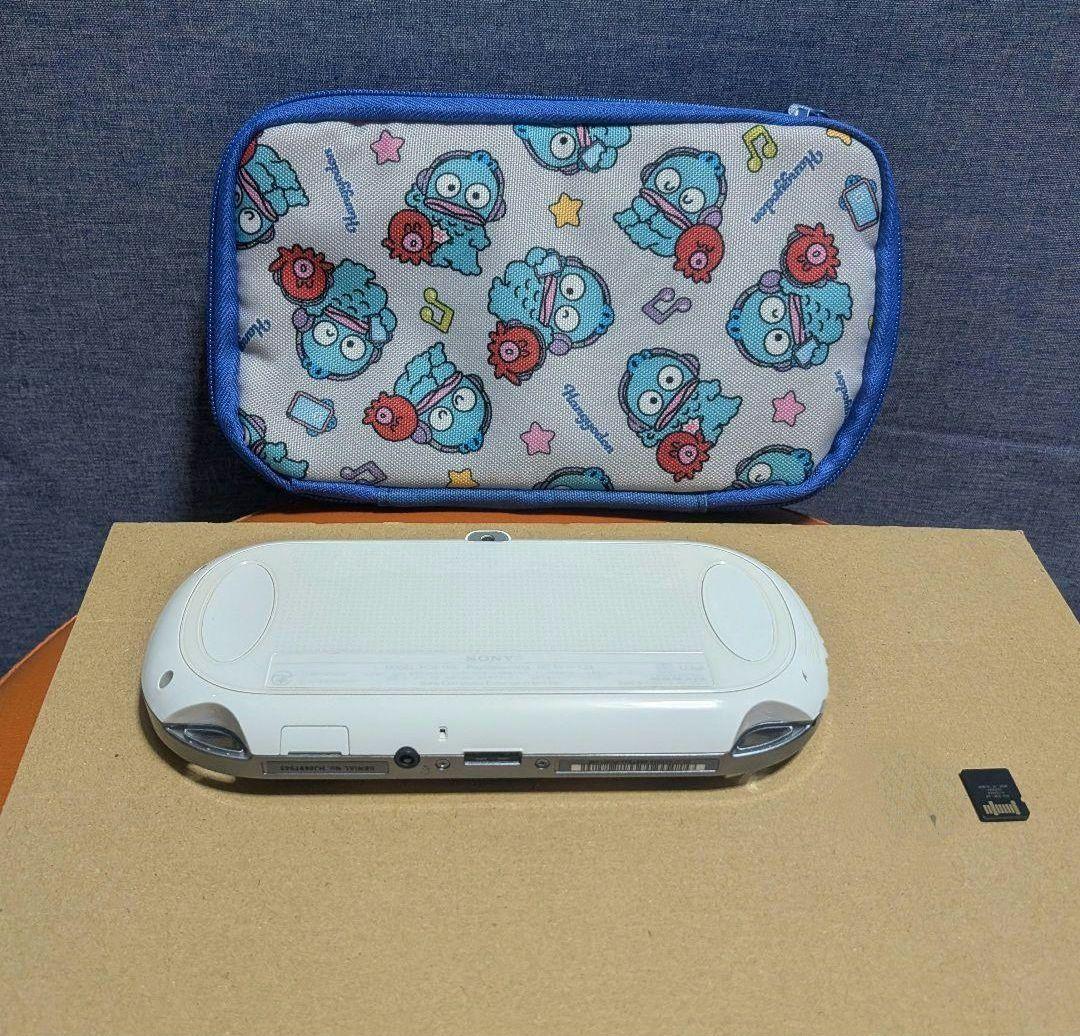 PSV クリスタル・ホワイト初音ミク本体のみ·8GBメモカ·追加セット