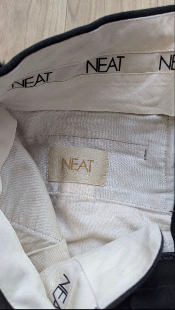 【NEAT】NEAT HOUSE オーダーパンツ　ブラック