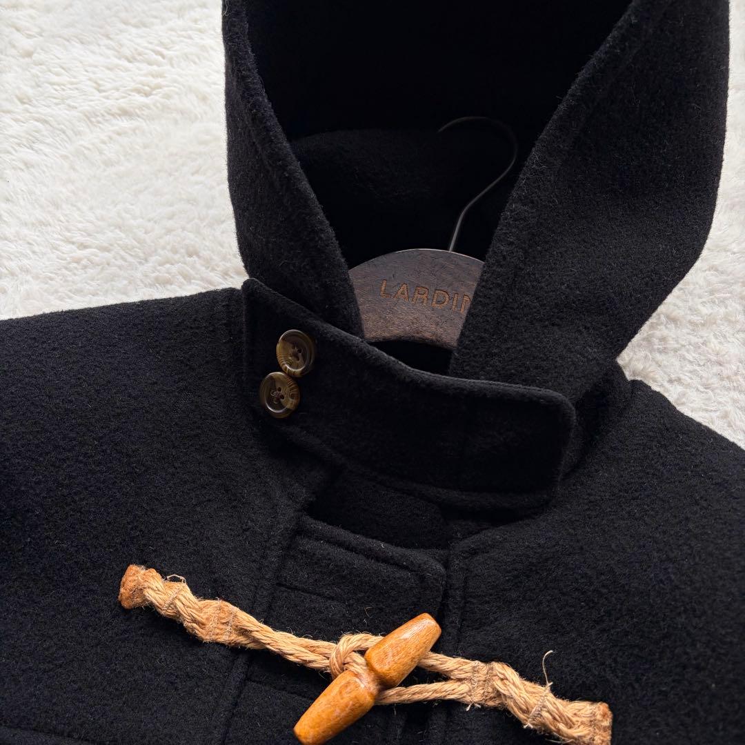 【90s 美品】ポロバイラルフローレン ダッフルコート ウール ブラック M