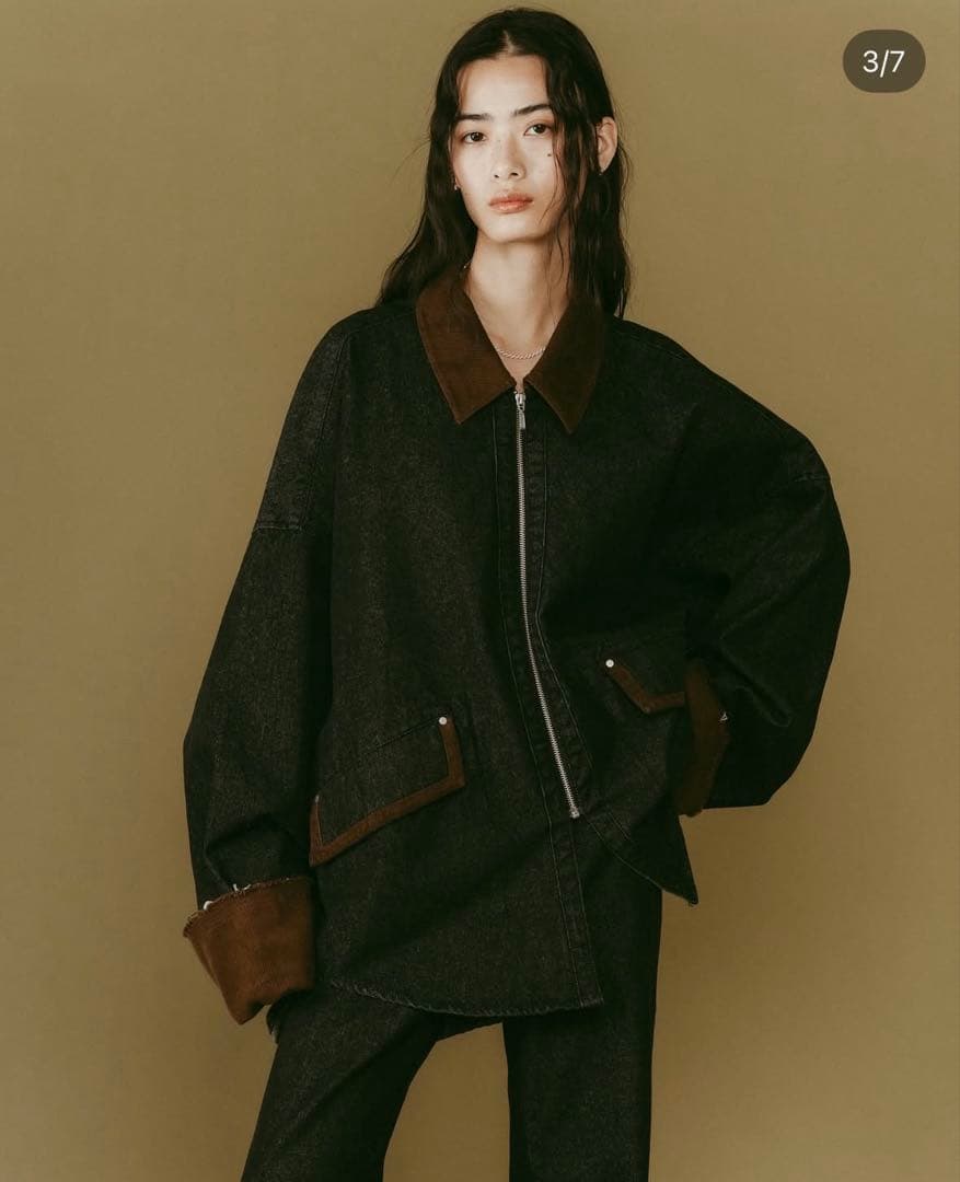 ジャケット・アウター Knuth Marf denim oversize jacket S