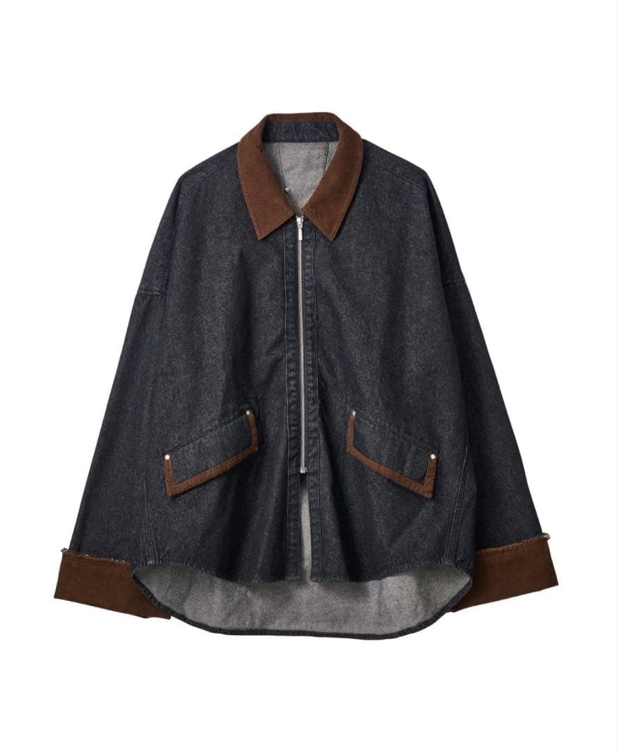 ジャケット・アウター Knuth Marf denim oversize jacket S