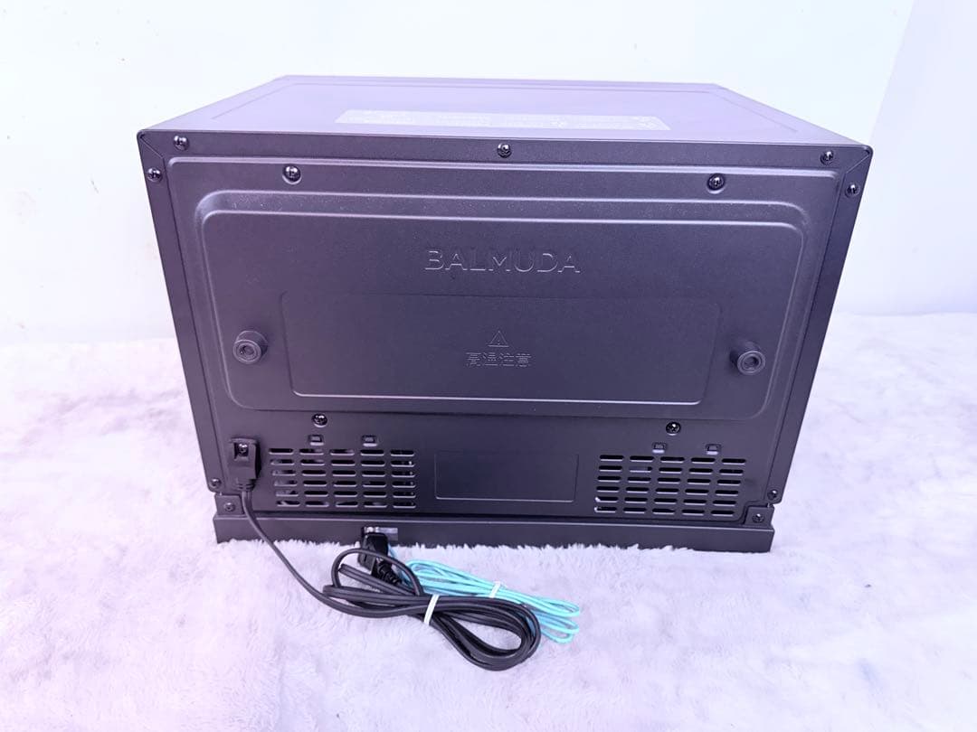 バルミューダ The Range K04A-BK かわいい操作音 オーブンレンジ