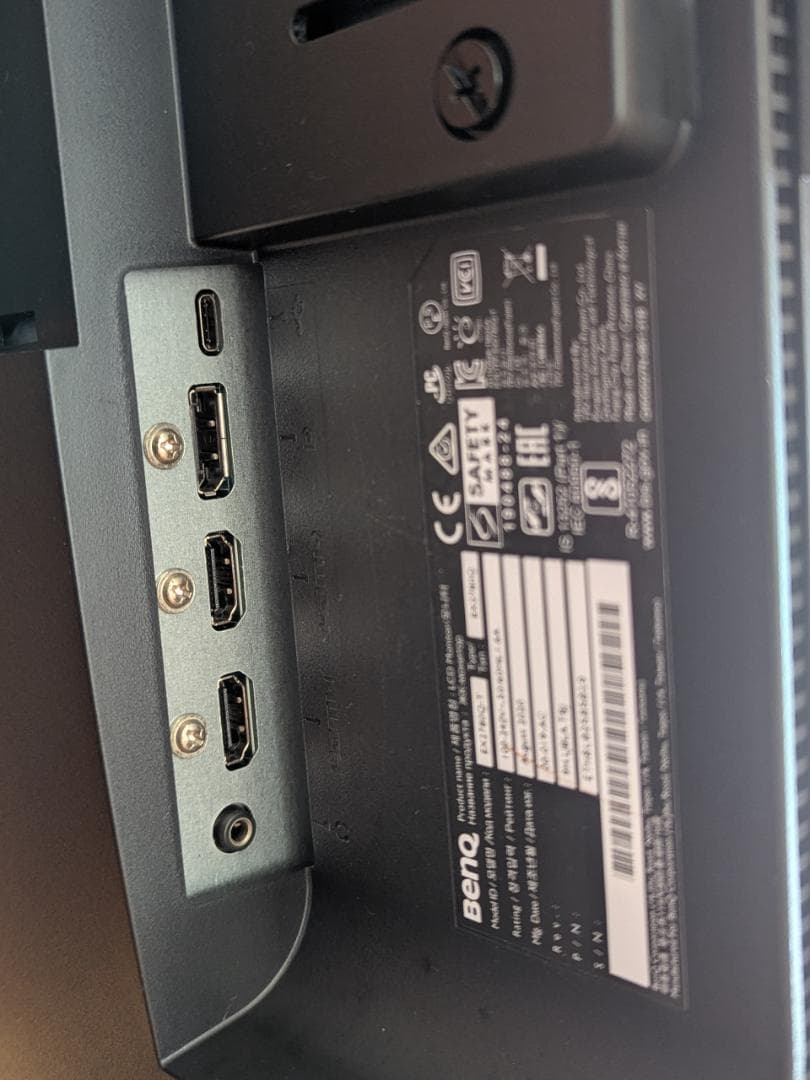 BenQ MOBIUZ ゲーミングモニターEX2780Q 27インチ