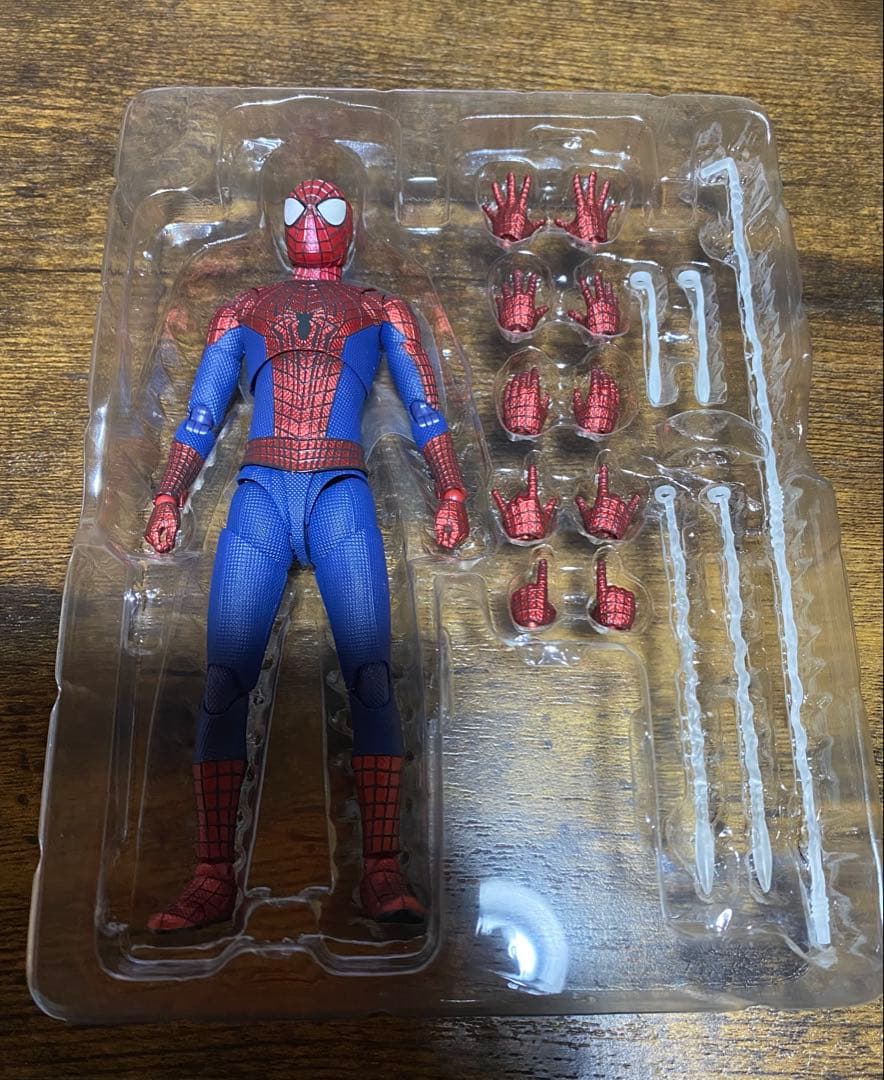 【カスタム品】フィギュアーツ アメイジングスパイダーマン mafexヘッド