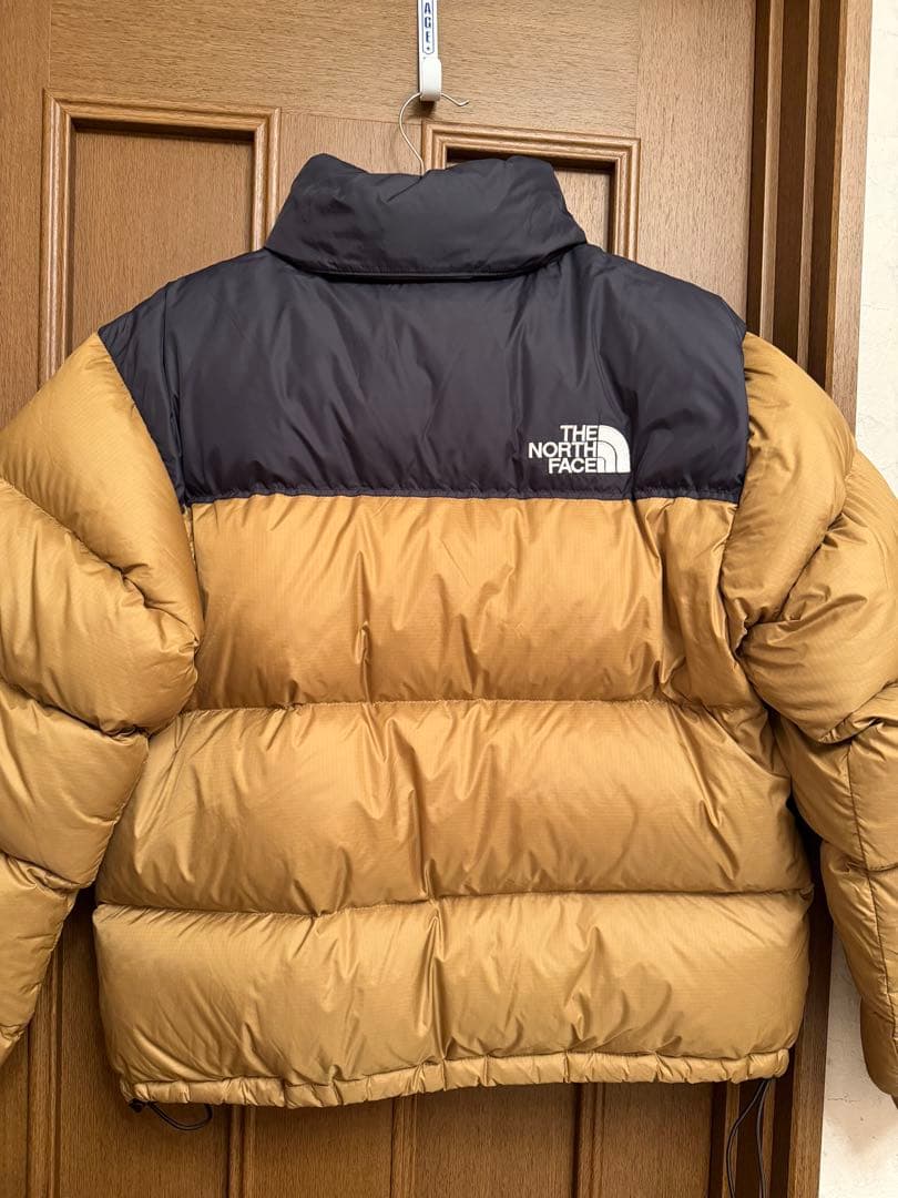 THE NORTH FACE ヌプシ700 ダウンジャケット M 黒/ベージュ
