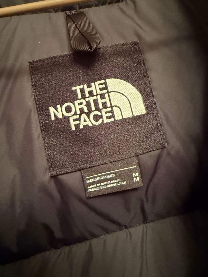THE NORTH FACE ヌプシ700 ダウンジャケット M 黒/ベージュ