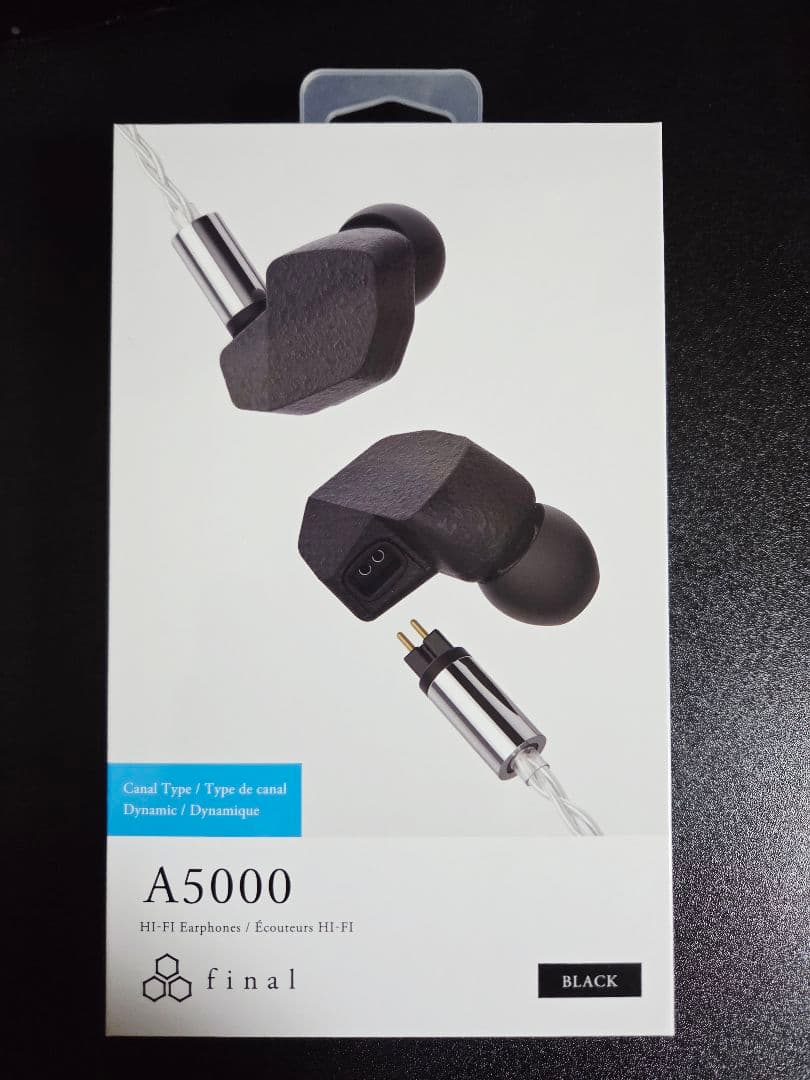 【新品未開封】final A5000 カナル型イヤフォン