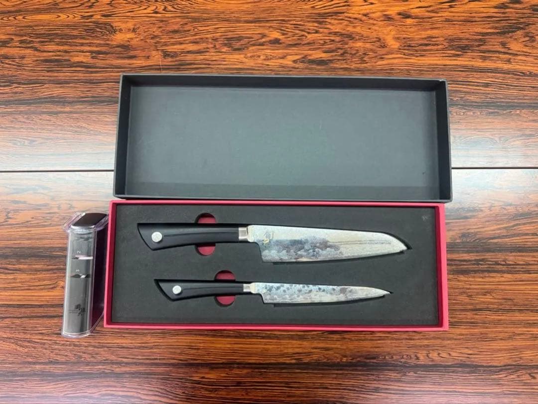 ゆ*ん様 未使用　貝印 旬Sora ナイフ 三徳包丁2点セット　保管品　要画像確