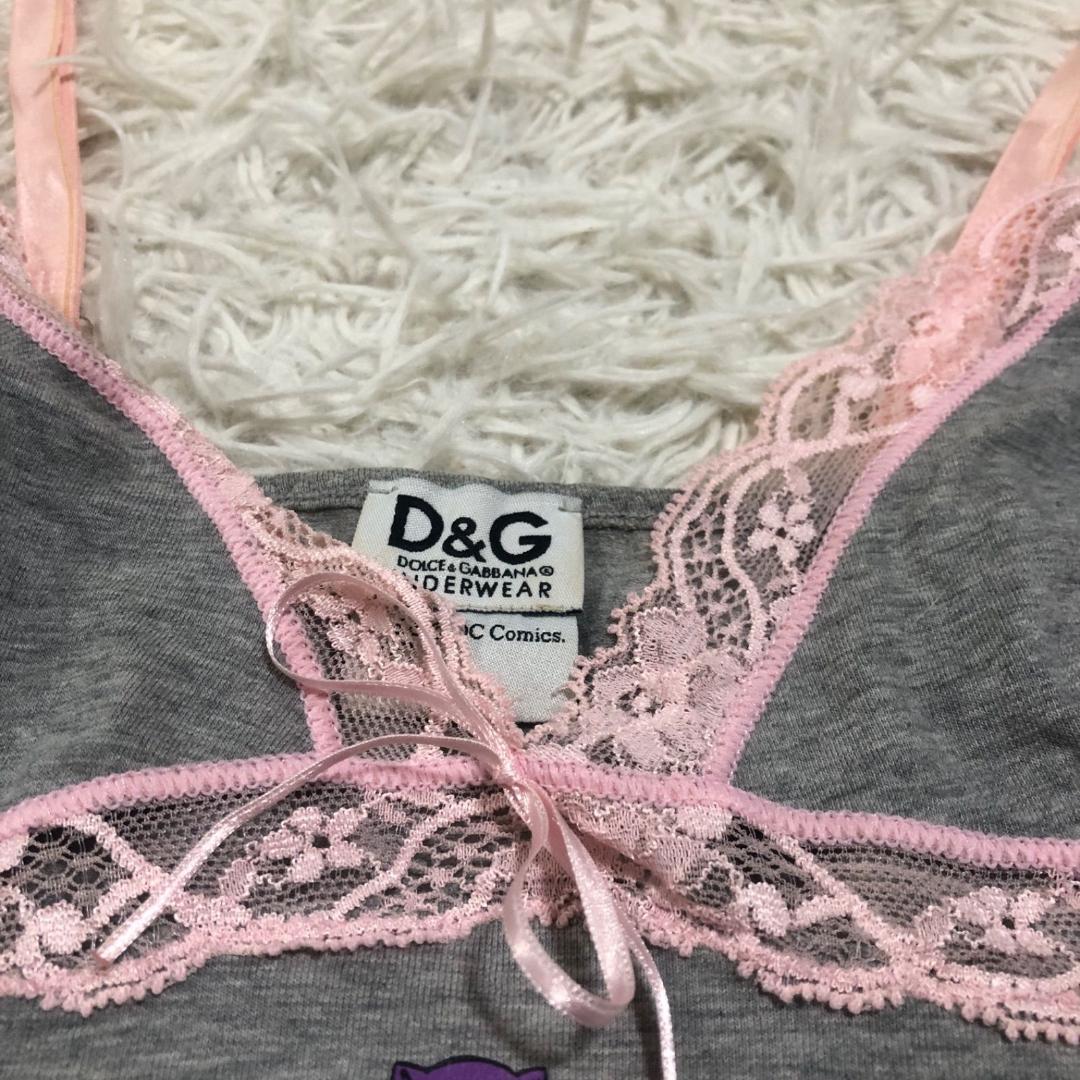 Y2K D&G ドルチェ&ガッバーナ catwoman レース キャミソール