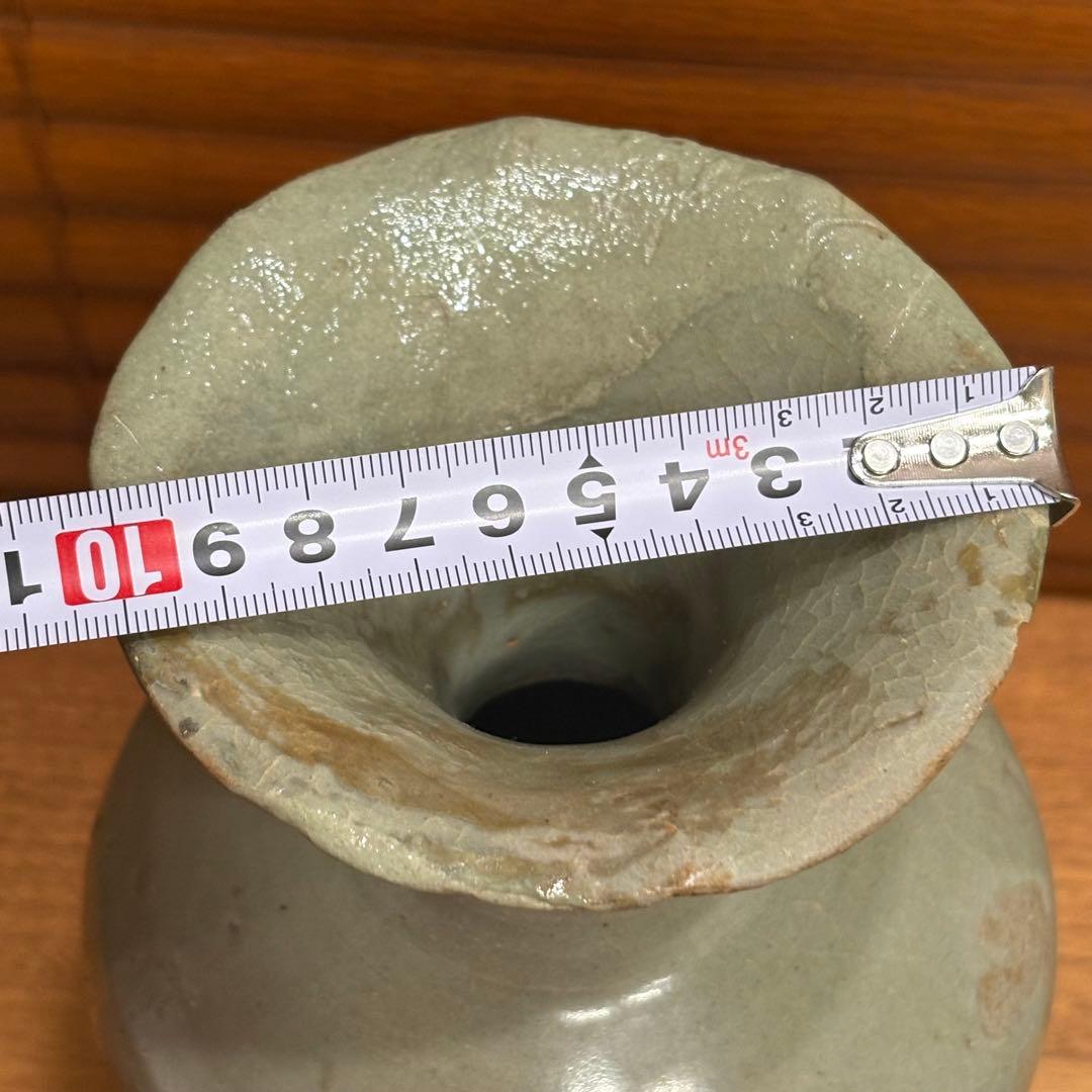 宋時代　中国青磁　中国から持って帰った希少な壺