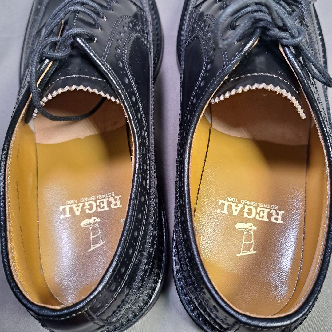 REGAL リーガル　2589 美品　ウイングチップ　ビジネスシューズ