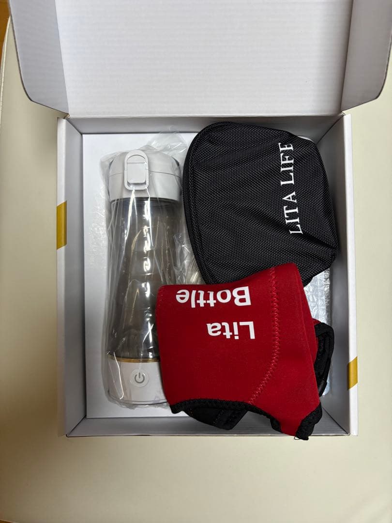 Lita水素水生成器セット (Lita水素DualBottle&専用吸入キット)