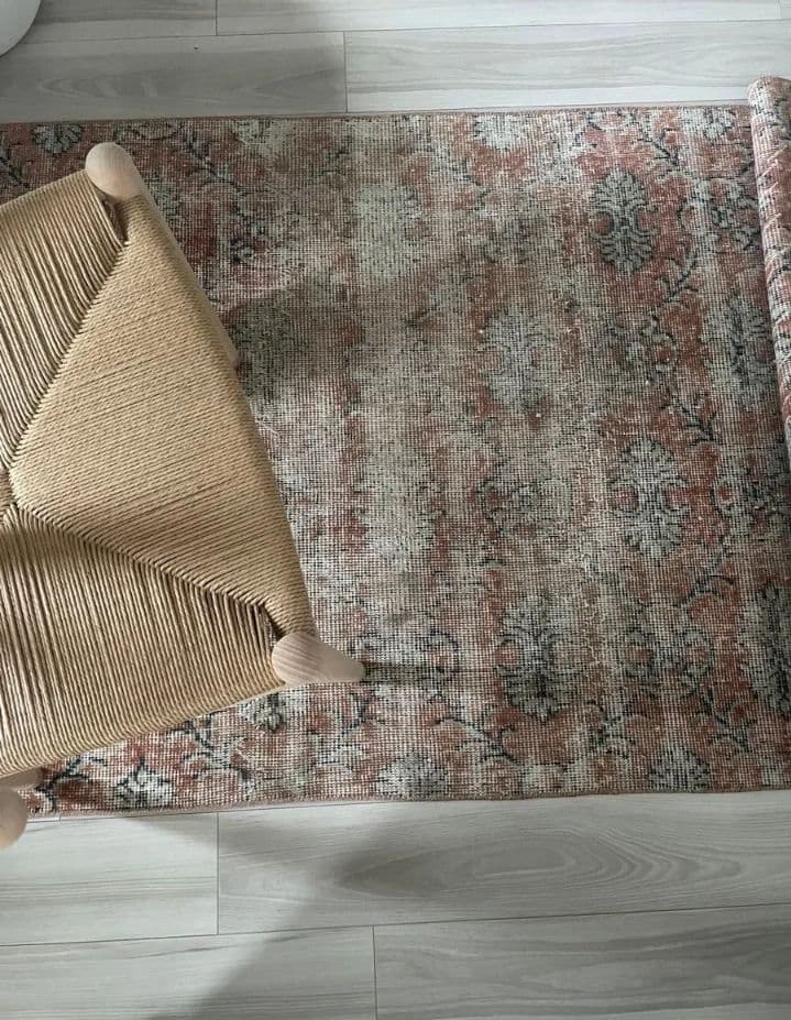 1980年代頃　トルコ　ヴィンテージ　ラグ　絨毯　100 x 175 cm