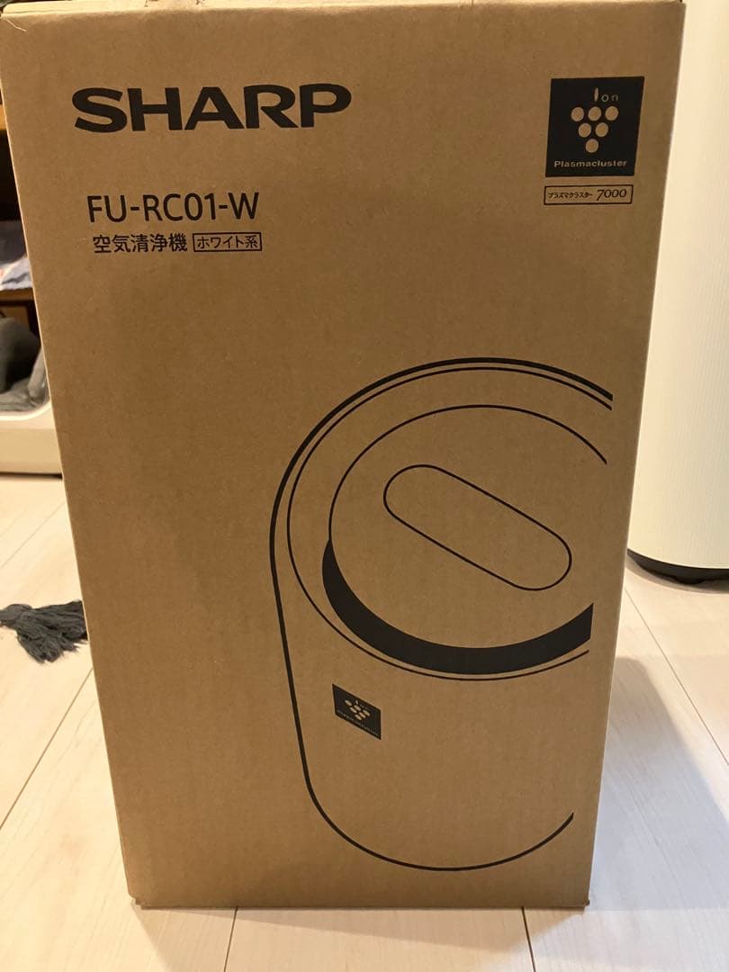 SHARP 空気清浄機 FU-PC01-W 2025年製