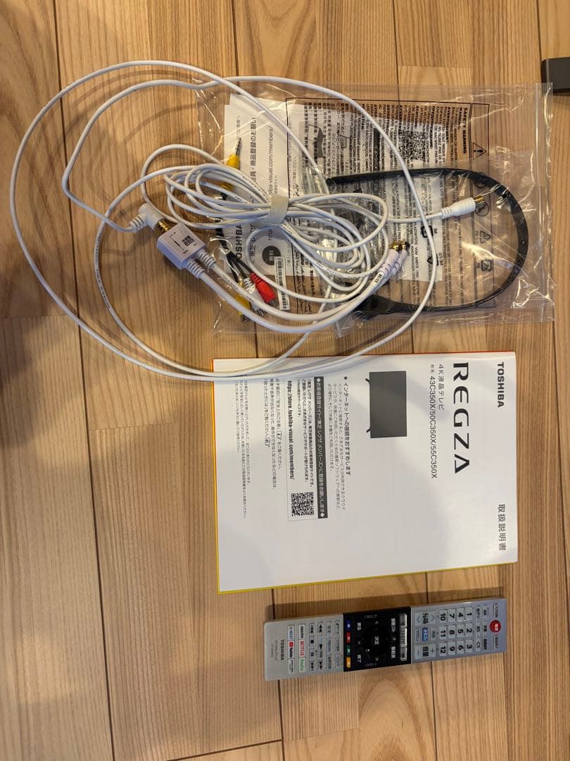 TOSHIBA REGZA 4Kテレビ　43C350X 43インチ 2022年製