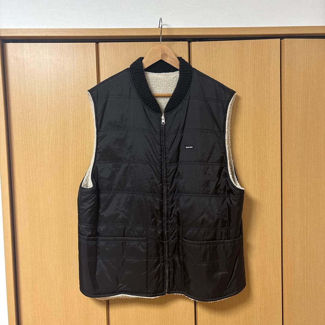 Supreme リバーシブル　ボアベスト