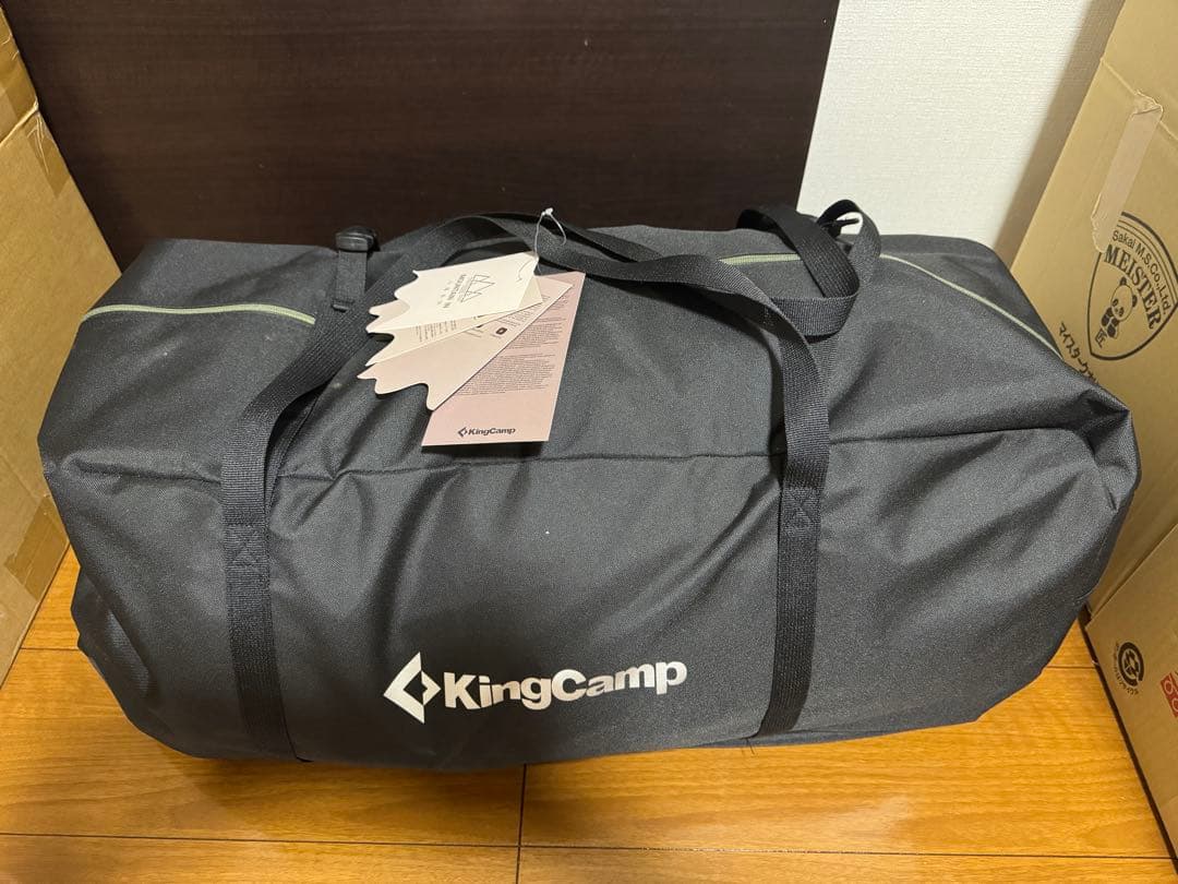 KINGCAMP ロッジ型テントポリコットン2-4人用 テント