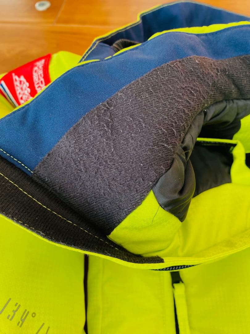 phenix 子ども用スキーウェア 蛍光イエロー/ネイビ