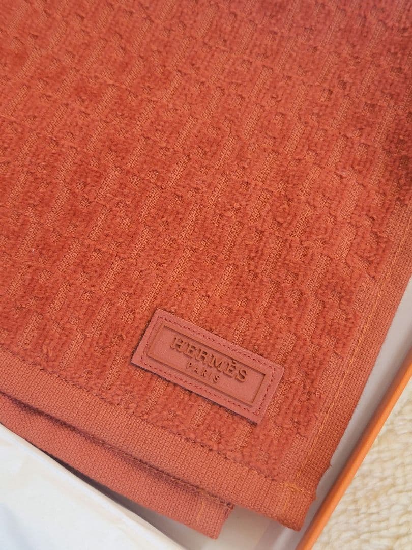 HERMES　エルメス　タオルハンカチ