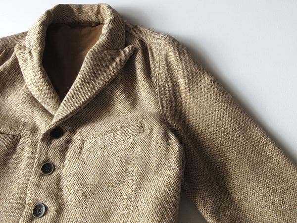 KAPITAL ヘビーコットンツイード 5Bジャケット 0/XS