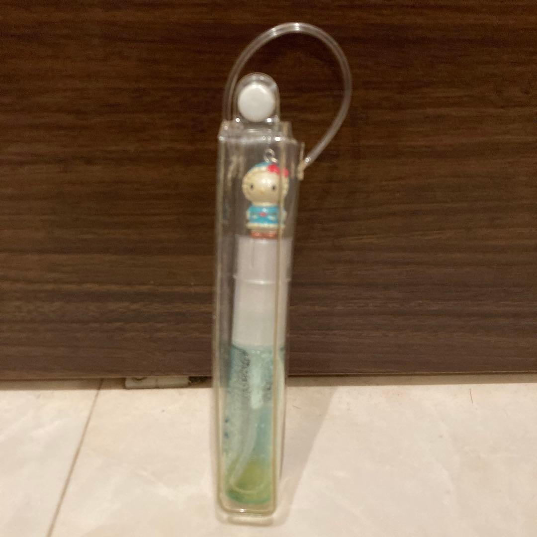 レトロ《2002年 ハローキティ グリッターミスト》当時物 コスメ☆ブルー