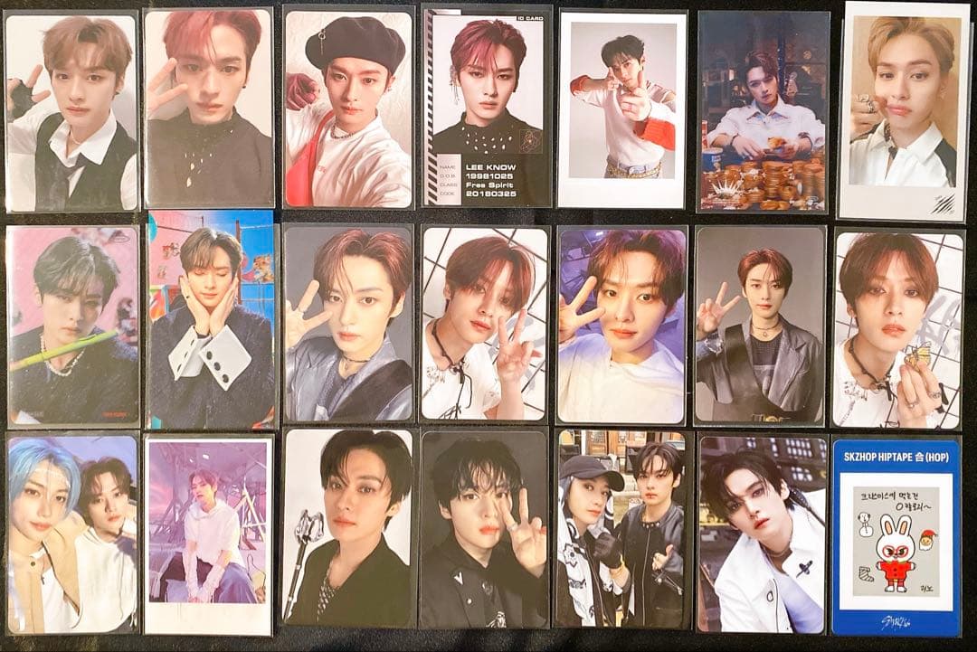Stray Kids リノ トレカ ステッカー 83枚 Lee Know スキズ