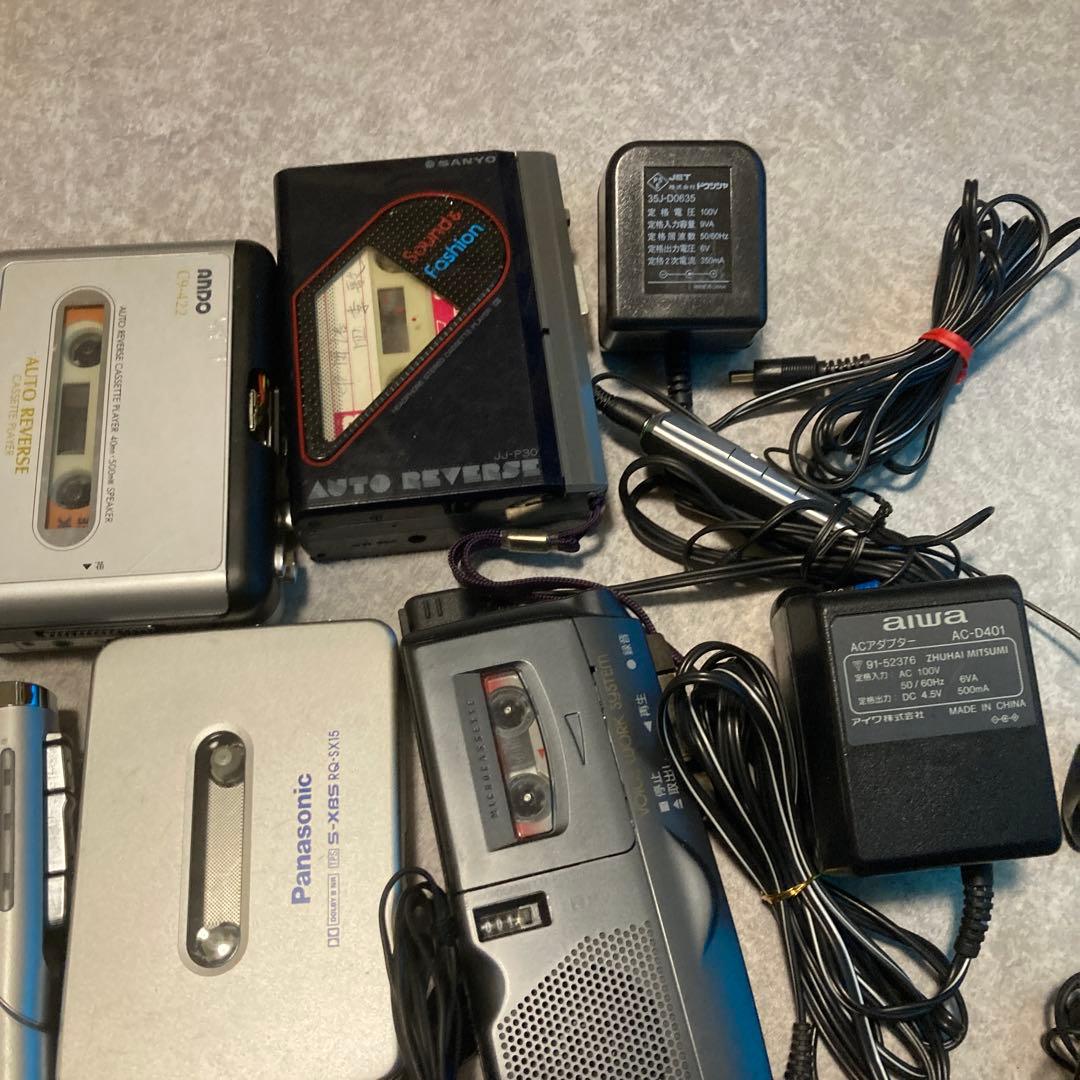 カセットプレーヤーセット　ジャンク