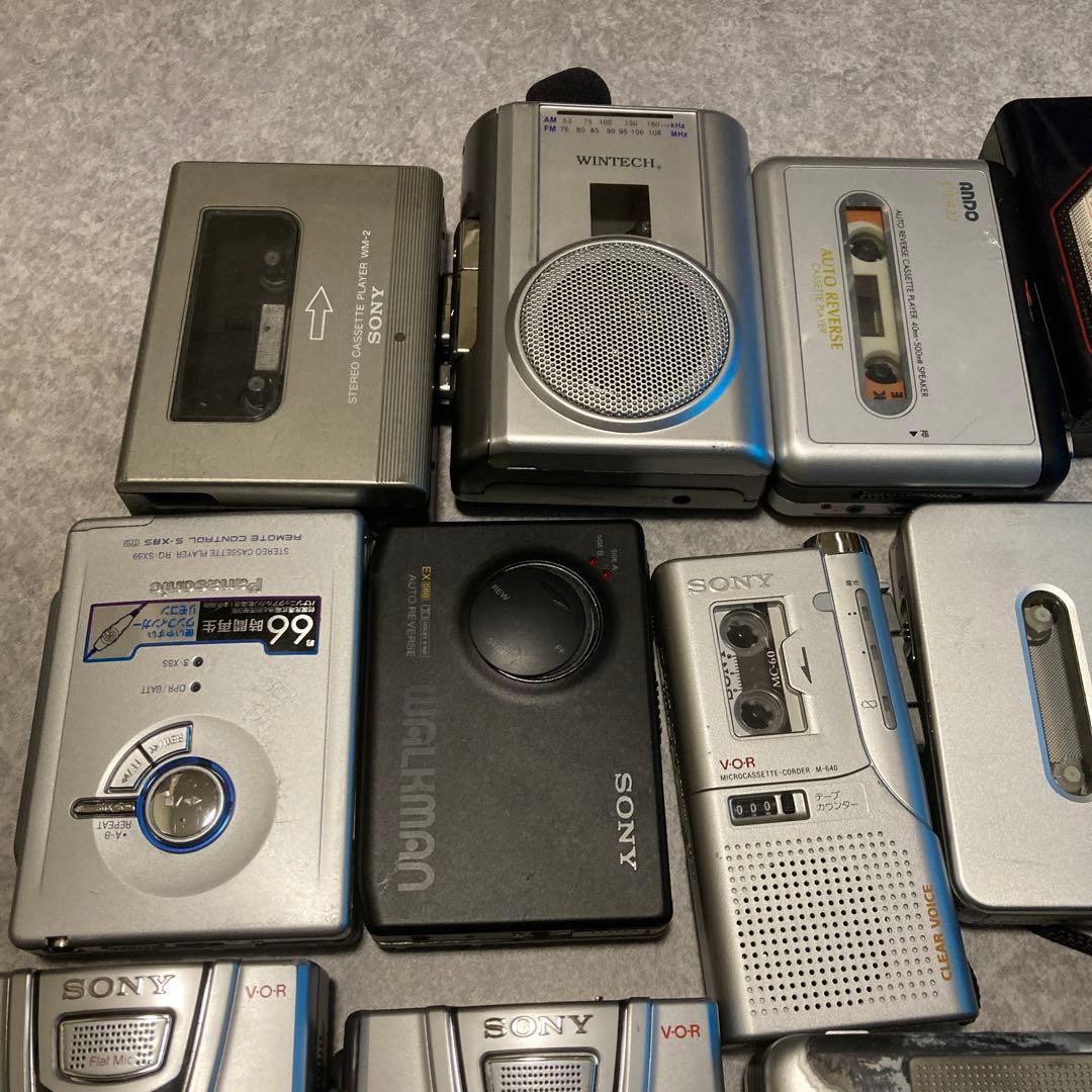 カセットプレーヤーセット　ジャンク