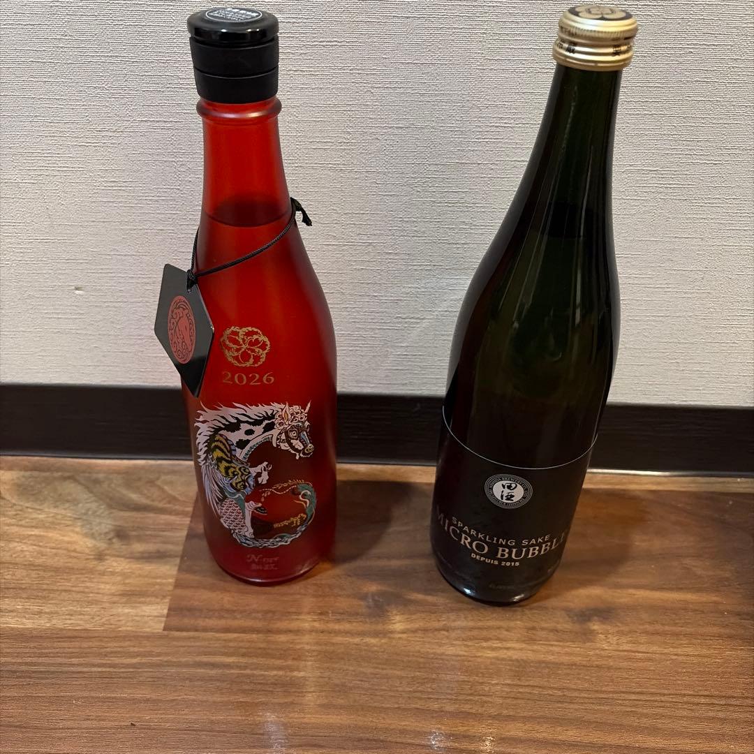 新政　No6NEW Year type干支ボトル 田酒　Micro bubble