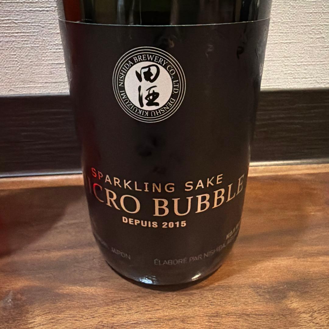 新政　No6NEW Year type干支ボトル 田酒　Micro bubble