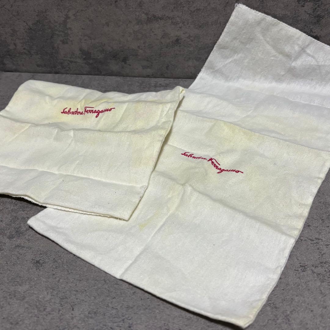 極美品　フェラガモ　ビットローファー　ガンチーニ　シボ革　ブラウン　2185