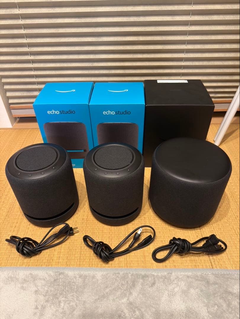 Echo Studio スピーカー 2台セット Echo sub ウーファー