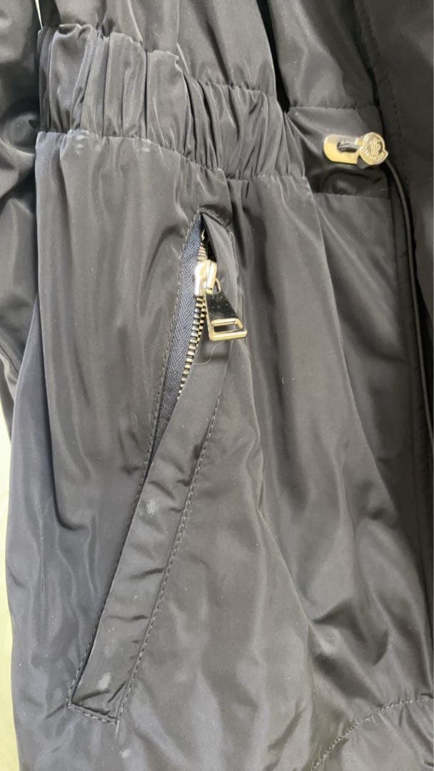 pandachan☆MONCLER☆OCRE ネイビー ナイロンジャケット