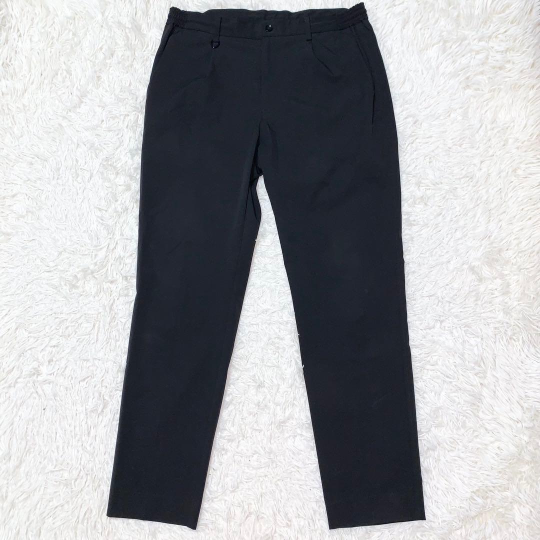 美品 ナノユニバース ダメリーノ スーツ セットアップ ソロテックス 伸縮性 L