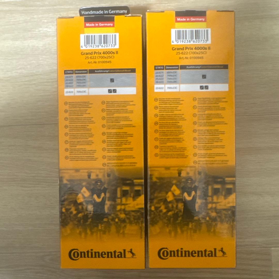 シ*ウ様 【新品未使用】Continental Grand Prix 4000S