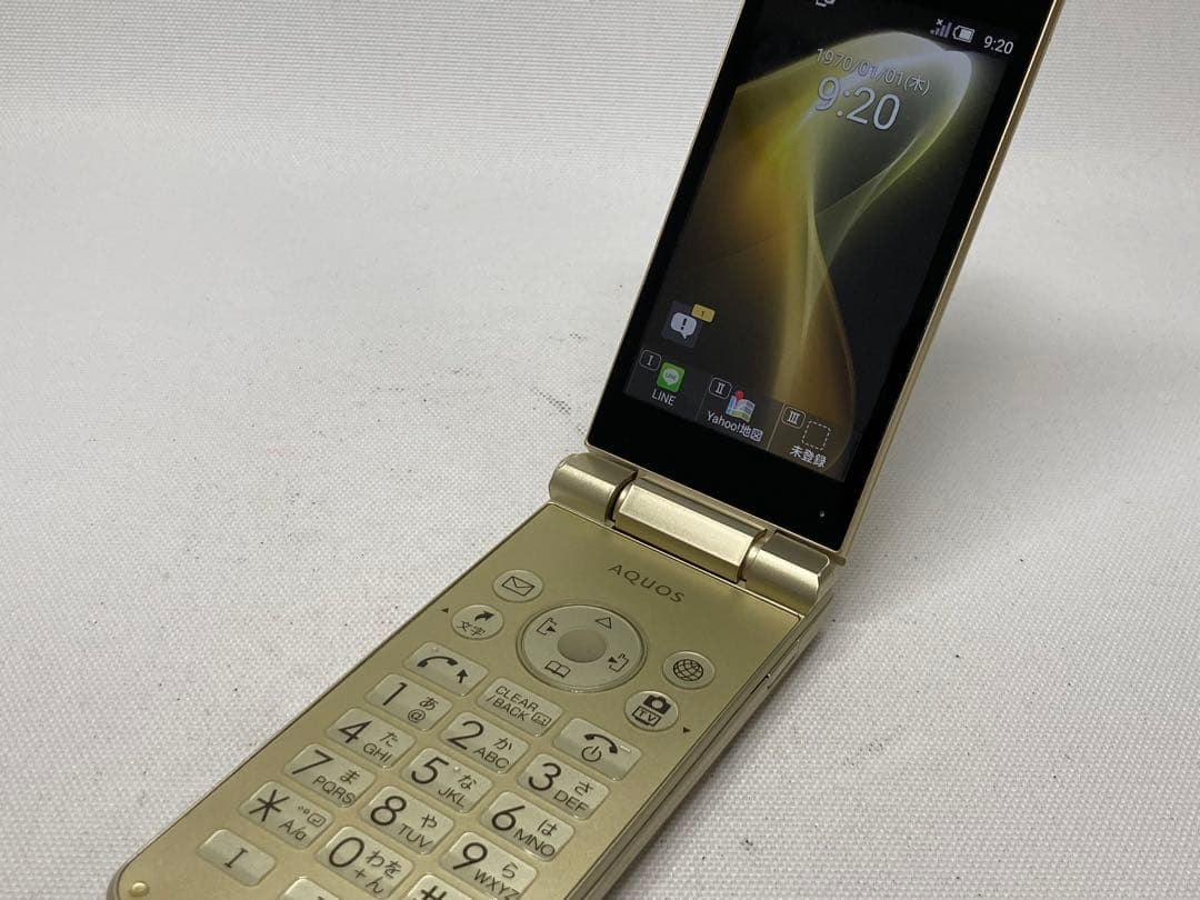 概ね美品　SoftBank　601SH　AQUOS　SIMフリー　i210a77