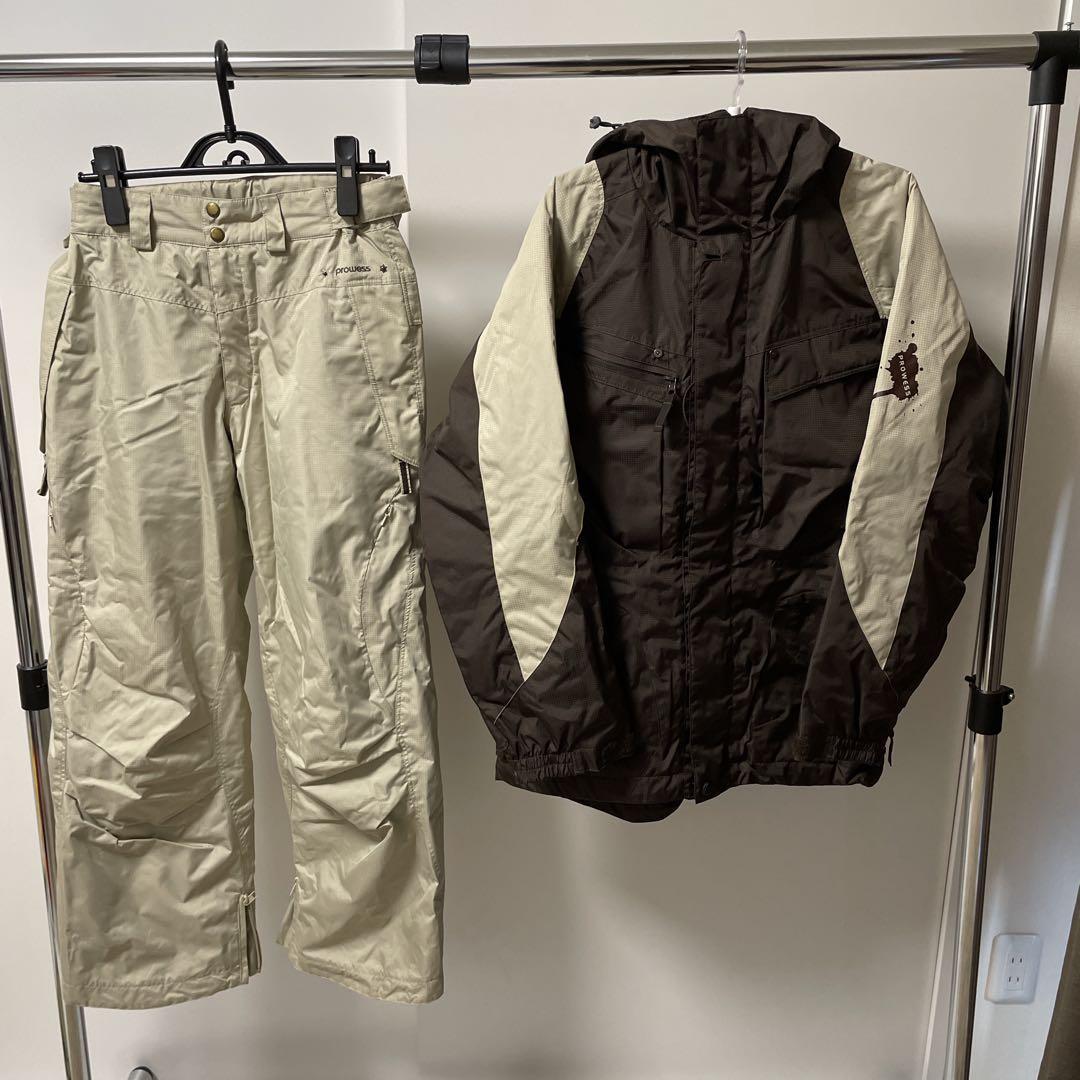PROWESS スノーボード　スキー　スノボウェア　セットアップ上下　男女兼用