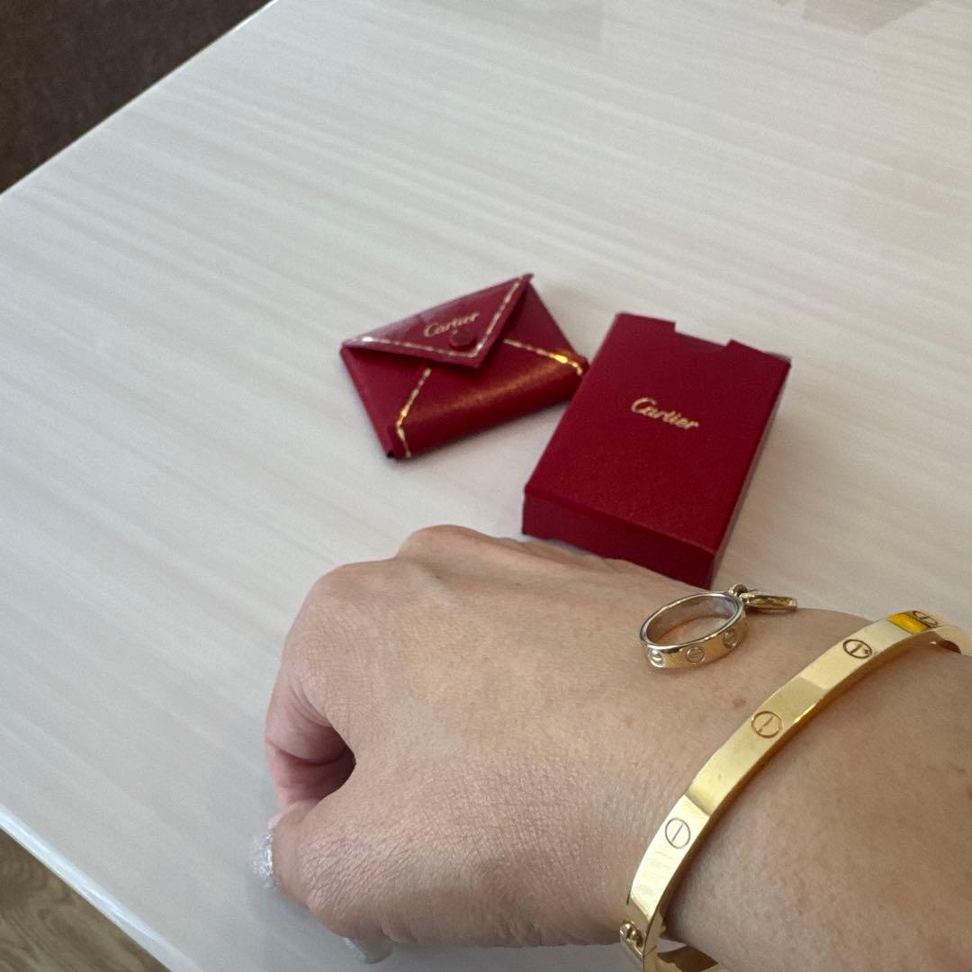 Cartierカルティエ ベビーラブ ペンダントトップ チャーム k18YG