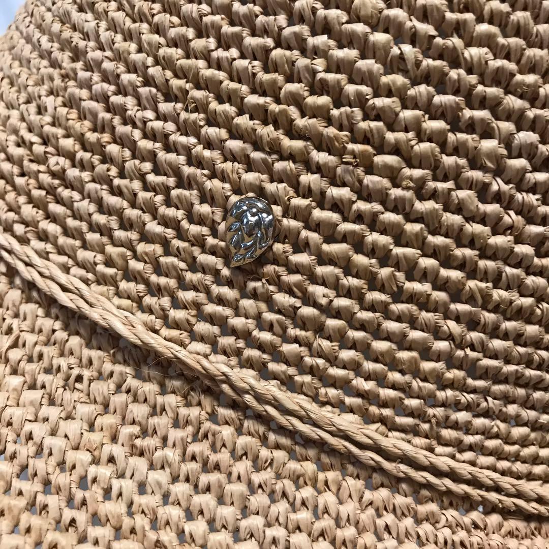 ヘレンカミンスキー　ラヒィア　ブリム12cm ナチュラル　麦わら帽子