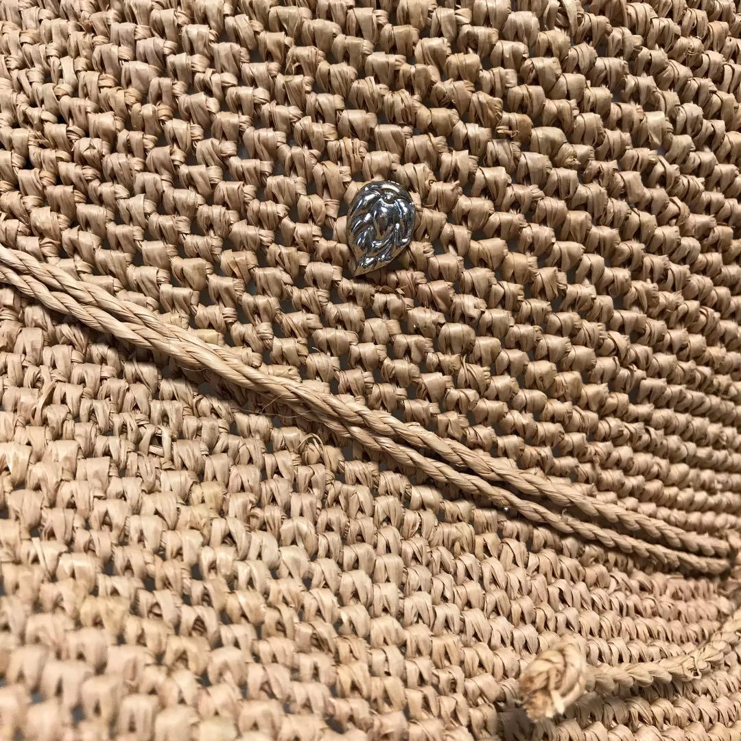 ヘレンカミンスキー　ラヒィア　ブリム12cm ナチュラル　麦わら帽子