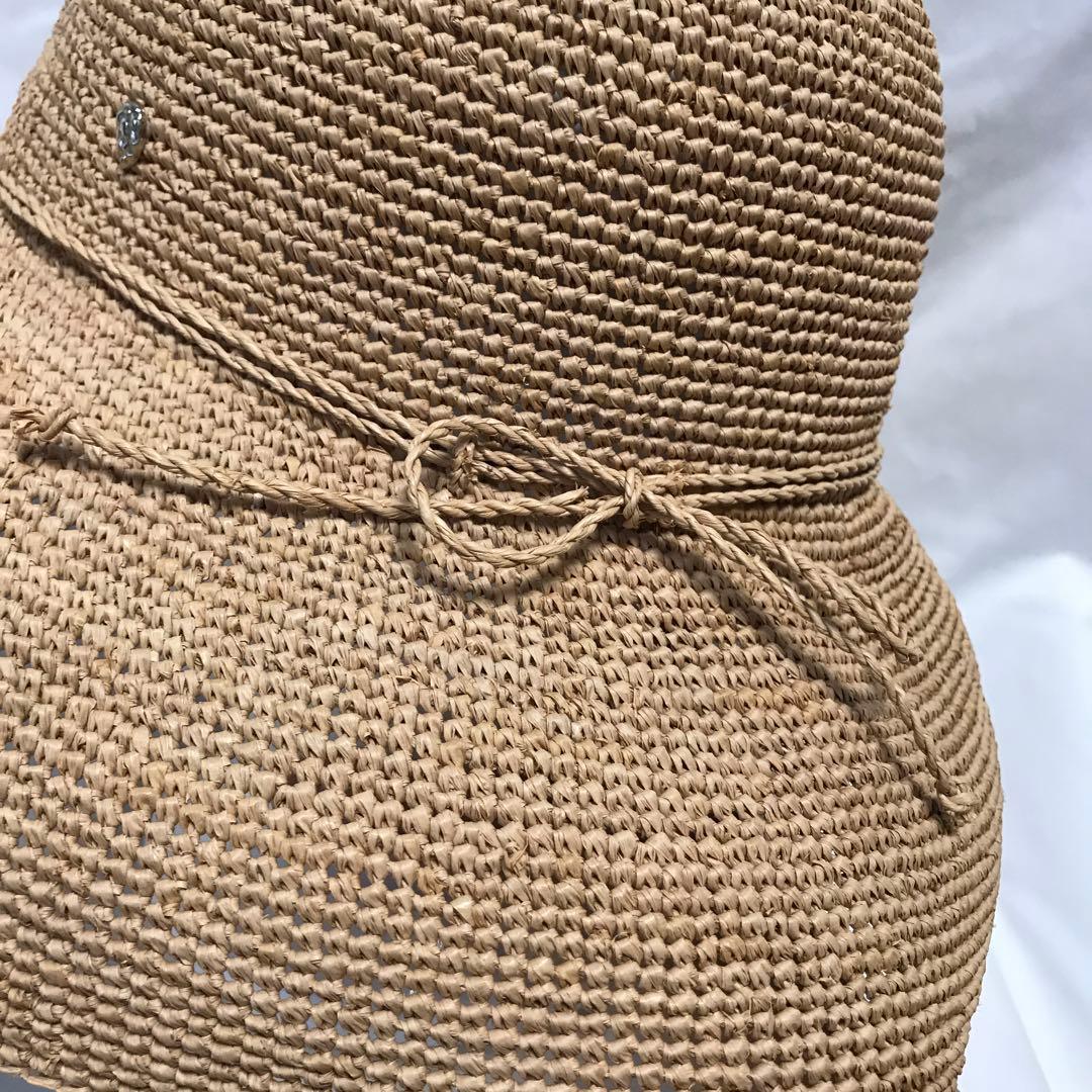 ヘレンカミンスキー　ラヒィア　ブリム12cm ナチュラル　麦わら帽子