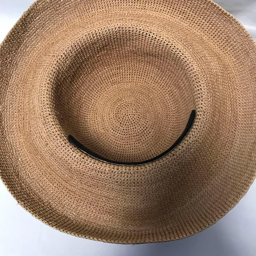 ヘレンカミンスキー　ラヒィア　ブリム12cm ナチュラル　麦わら帽子