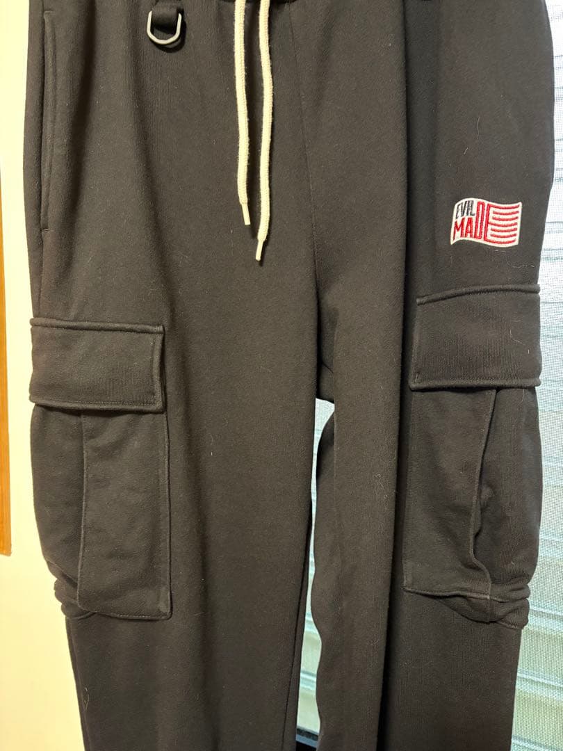 イーブルアクト　ヘビースウェットパンツ