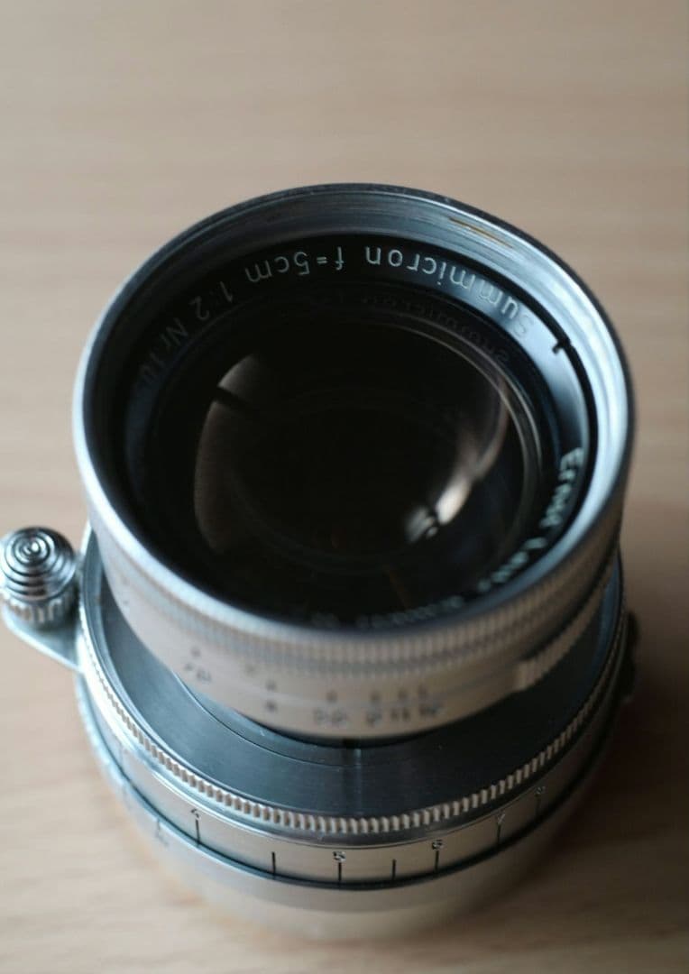 【1/3まで】トリウムズミクロン 50mm F2 沈胴 Summicron