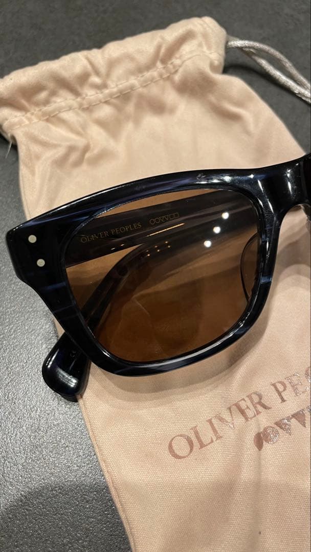 OLIVER PEOPLES サングラス ブラウンレンズ