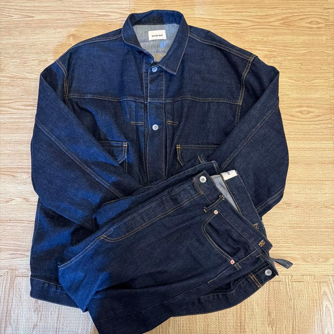 greatLAnd ORIGINAL LOGAN DENIM　セットアップXL