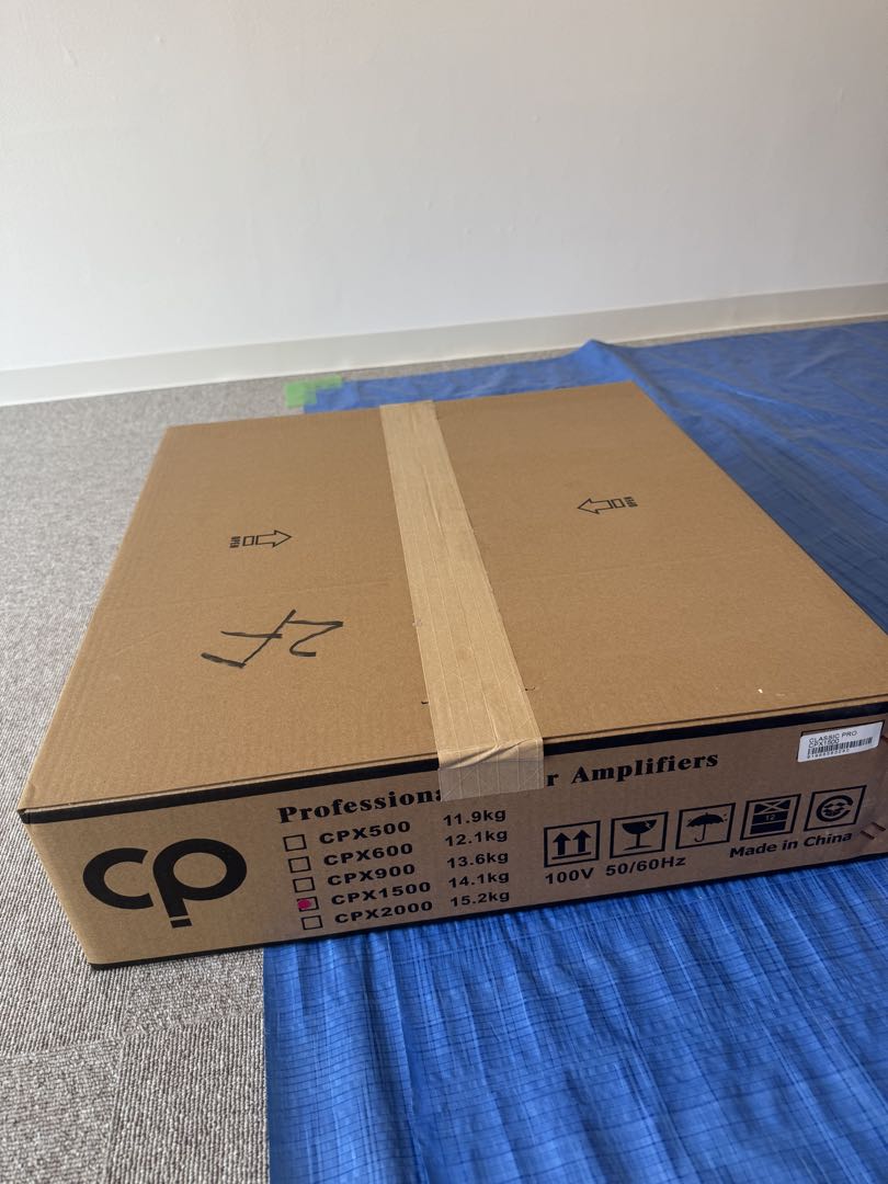 としぼー【新品未使用】CLASSICPRO パワーアンプ CPX1500